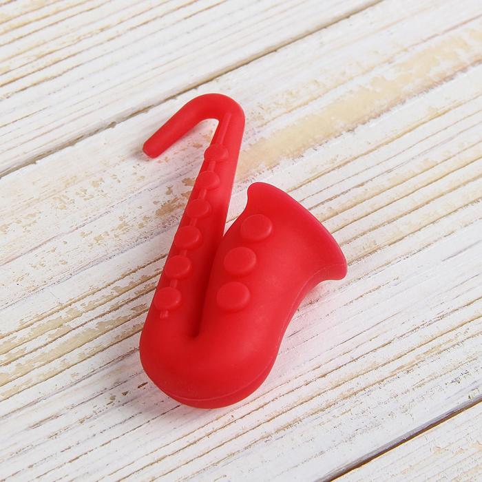 фото Держатель для крышки "саксофон"