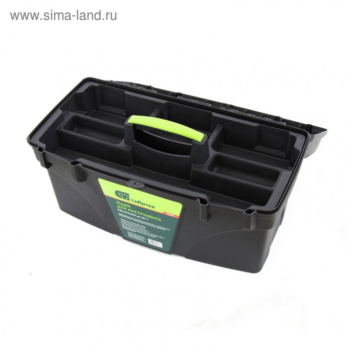фото Ящик для инструмента сибртех, 530 × 275 × 290 мм, 21", пластик