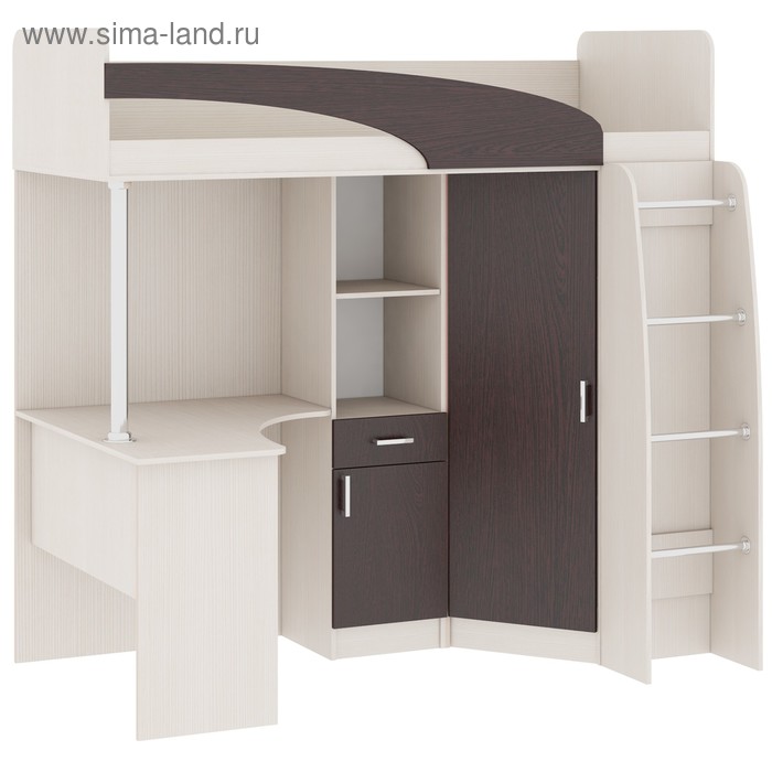 Кровать Карамель 77-01 2042х1110х1970 Анкор светлый/Бодега тёмный
Кровать Карамель 77-01 2042х1110х1970 Анкор светлый/Бодега тёмный