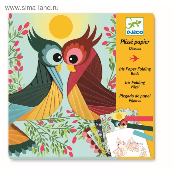 Набор для творчества «Бумажный декор Птички»
Набор для творчества «Бумажный декор Птички»