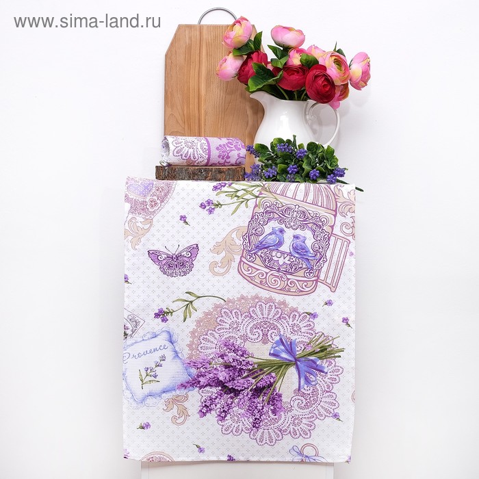 Полотенце DomoVita Лаванда, цвет МИКС, 45х60 см
Полотенце DomoVita Лаванда, цвет МИКС, 45х60 см