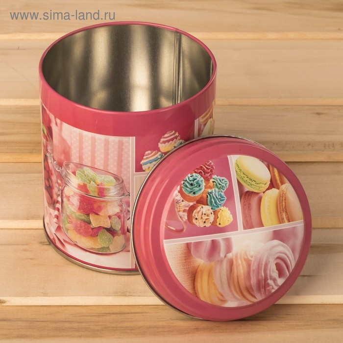 Банка для сыпучих продуктов «Десерт», 800 мл, d=9,9 см, высота 11 см, цвет МИКС
Банка для сыпучих продуктов «Десерт», 800 мл, d=9,9 см, высота 11 см, цвет МИКС