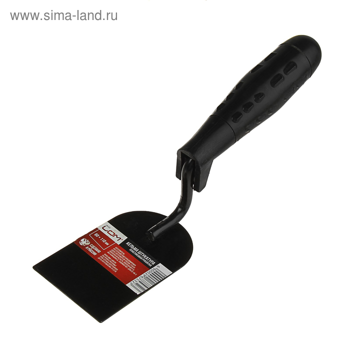 Кельма штукатура ЛОМ, 60 х 110 мм, сталь, порошковая окраска, пластиковая рукоятка
Кельма штукатура ЛОМ, 60 х 110 мм, сталь, порошковая окраска, пластиковая рукоятка