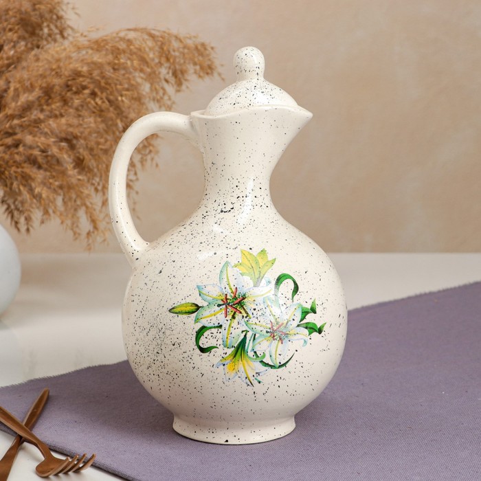 Кувшин "Цветной", с деколью, 1.7 л, микс 
Кувшин "Цветной", с деколью, 1.7 л, микс