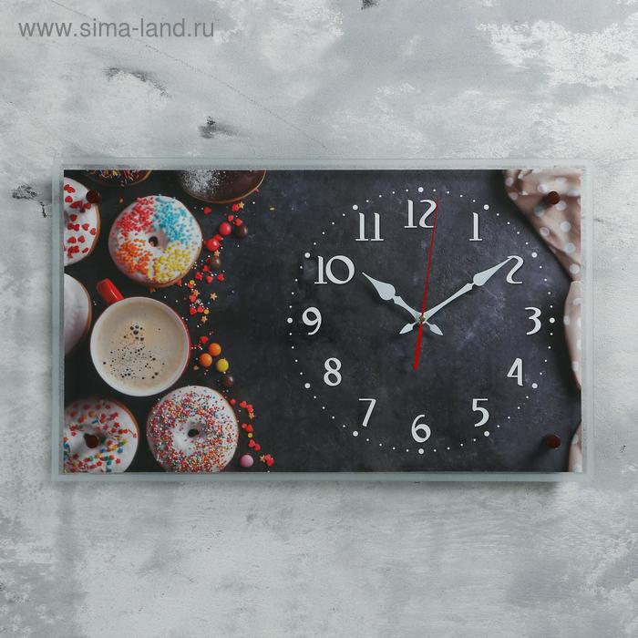 Часы настенные, серия: Кухня, "Пончики", 35х60 см 
Часы настенные, серия: Кухня, "Пончики", 35х60 см