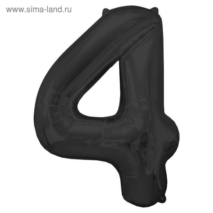 Шар фольгированный 16" Цифра 4, индивидуальная упаковка, цвет чёрный
Шар фольгированный 16" Цифра 4, индивидуальная упаковка, цвет чёрный