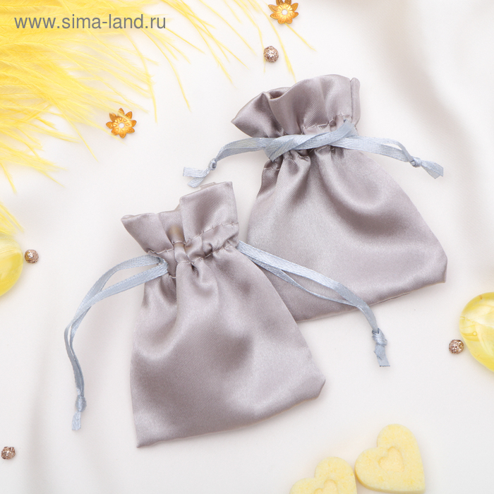Мешочек подарочный атласный, 7*9 см, цвет серебристый
Мешочек подарочный атласный, 7*9 см, цвет серебристый