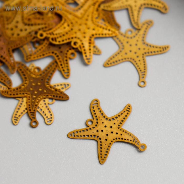 Декор для творчества металл "Морская звезда" золото 2х2 см
Декор для творчества металл "Морская звезда" золото 2х2 см