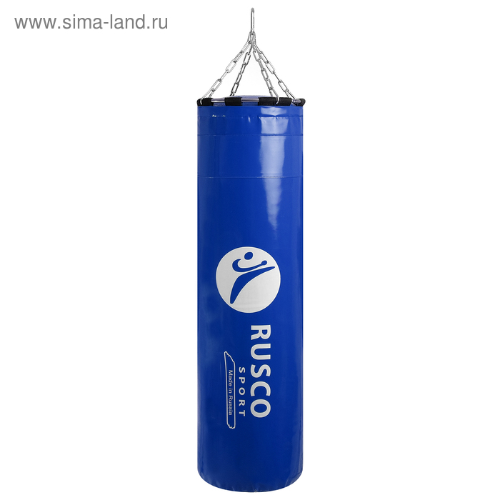 фото Мешок боксёрский boxer, вес 35 кг, 120 см, d35, цвет синий ruscosport
