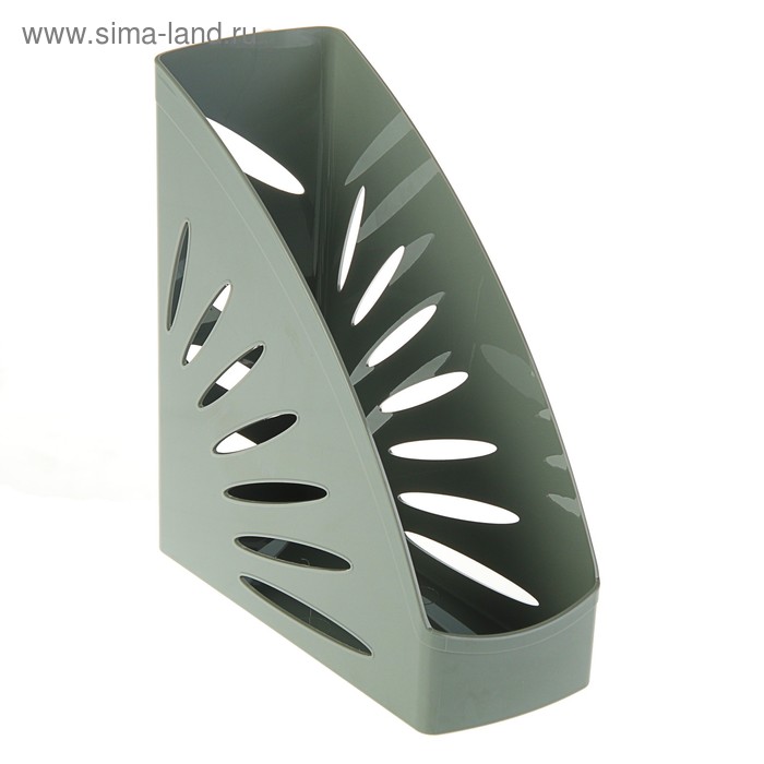 Лоток для бумаг вертикальный, "Тропик", серый
Лоток для бумаг вертикальный, "Тропик", серый