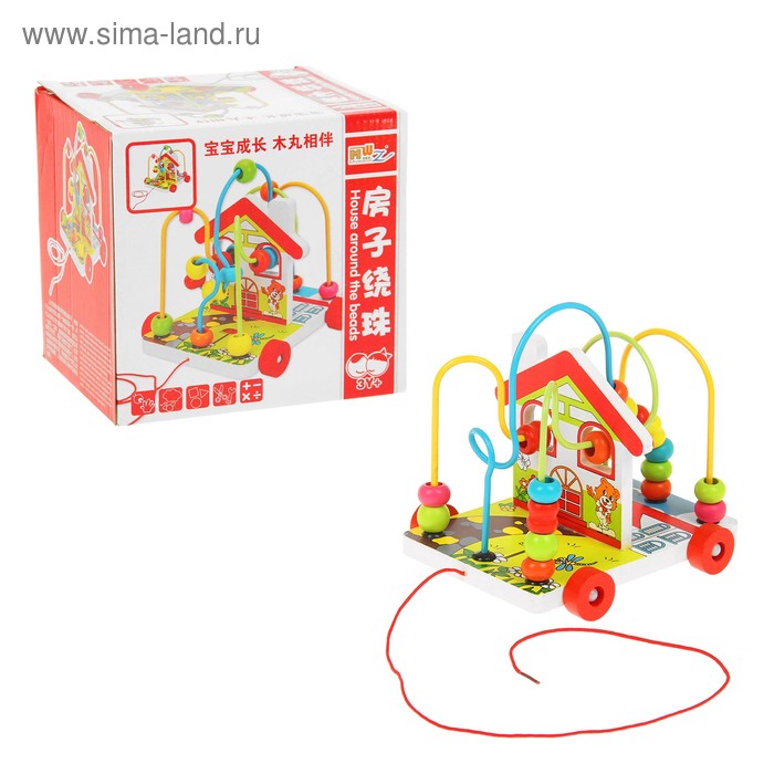 Серпантинка с каталкой «Домик»
Серпантинка с каталкой «Домик»