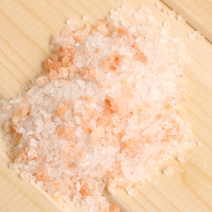 фото Гималайская красная соль "добропаровъ" с маслом мандарина, 2-5мм, 300гр