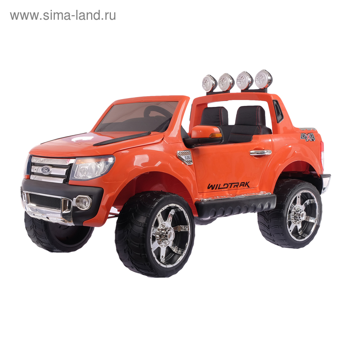 Электромобиль FORD RANGER, цвет оранжевый, EVA колёса, кожаное сиденье
Электромобиль FORD RANGER, цвет оранжевый, EVA колёса, кожаное сиденье