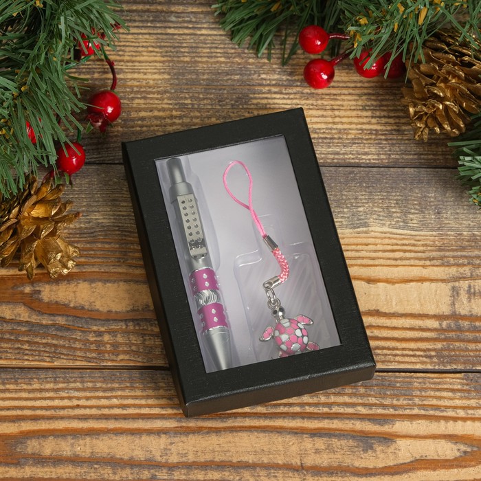 Набор подарочный 2в1 (ручка, брелок-подвеска) микс
Набор подарочный 2в1 (ручка, брелок-подвеска) микс