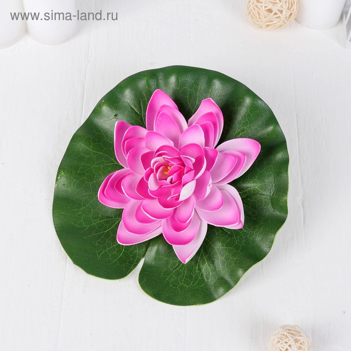 Декор кувшинка плавающая d-22 см
Декор кувшинка плавающая d-22 см