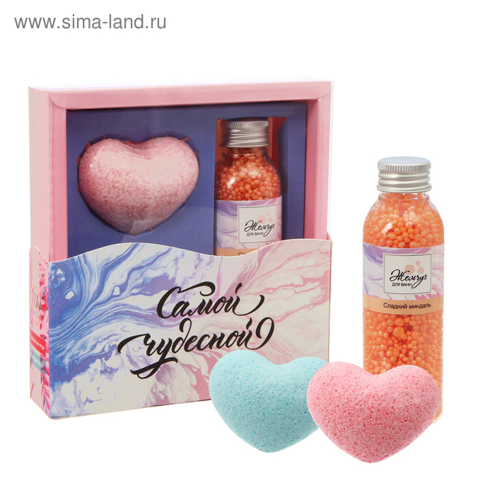 Бурлящий шар для ванн с шиммером 