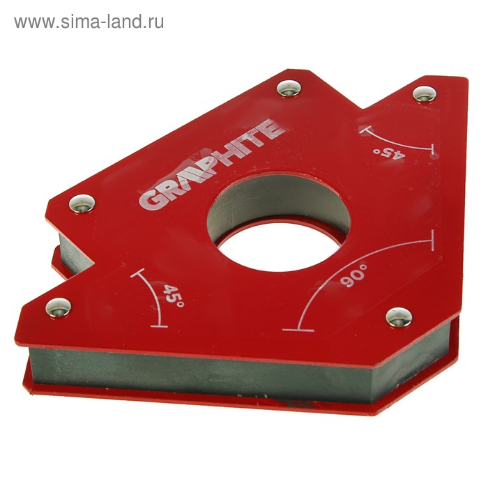 Магнитный сварочный фиксатор GRAPHITE, угол 45, 90˚, 122 x 190 х 25 мм, ферритовый магнит
Магнитный сварочный фиксатор GRAPHITE, угол 45, 90˚, 122 x 190 х 25 мм, ферритовый магнит