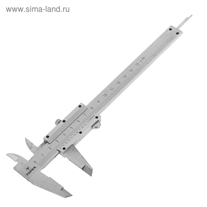 Штангенциркуль TOPEX, 150 мм, точность измерений ±0,05 мм
Штангенциркуль TOPEX, 150 мм, точность измерений ±0,05 мм