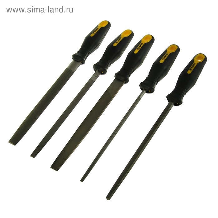 Напильники по металлу TOPEX, 5шт., 200 мм, №2, сталь Т12, эргономичные рукоятки
Напильники по металлу TOPEX, 5шт., 200 мм, №2, сталь Т12, эргономичные рукоятки