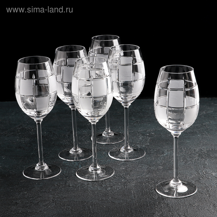 Набор бокалов для вина «Шахматы», 200 мл, хрусталь, 6 шт
Набор бокалов для вина «Шахматы», 200 мл, хрусталь, 6 шт