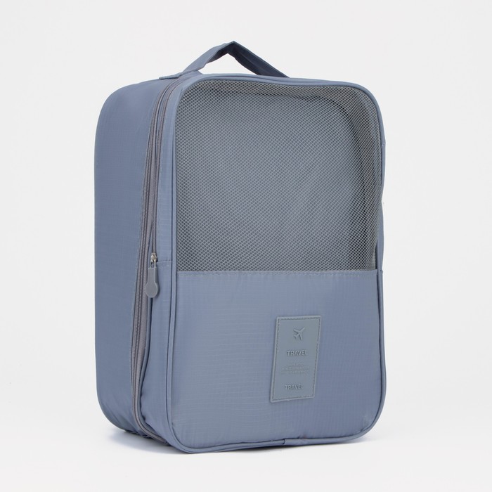 Косметичка на молнии, цвет серый
Косметичка на молнии, цвет серый