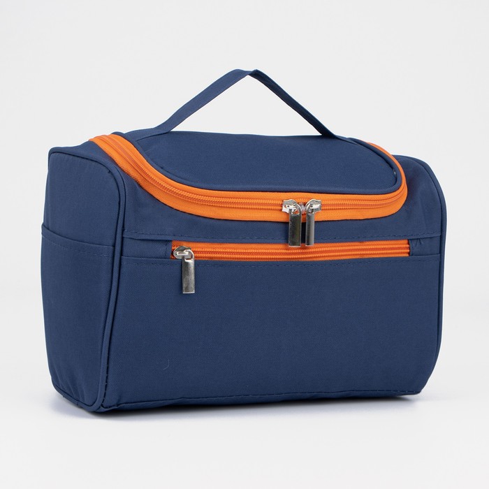 Косметичка на молнии, цвет синий
Косметичка на молнии, цвет синий