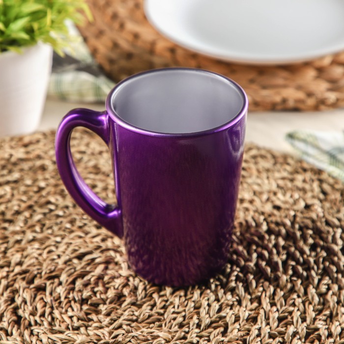 Кружка Flashy Breakfast, 320 мл, цвет фиолетовый
Кружка Flashy Breakfast, 320 мл, цвет фиолетовый