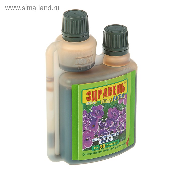 Удобрение Здравень-аква Opti doza для комнатных цветов, с мерным стаканчиком, 150 мл
Удобрение Здравень-аква Opti doza для комнатных цветов, с мерным стаканчиком, 150 мл