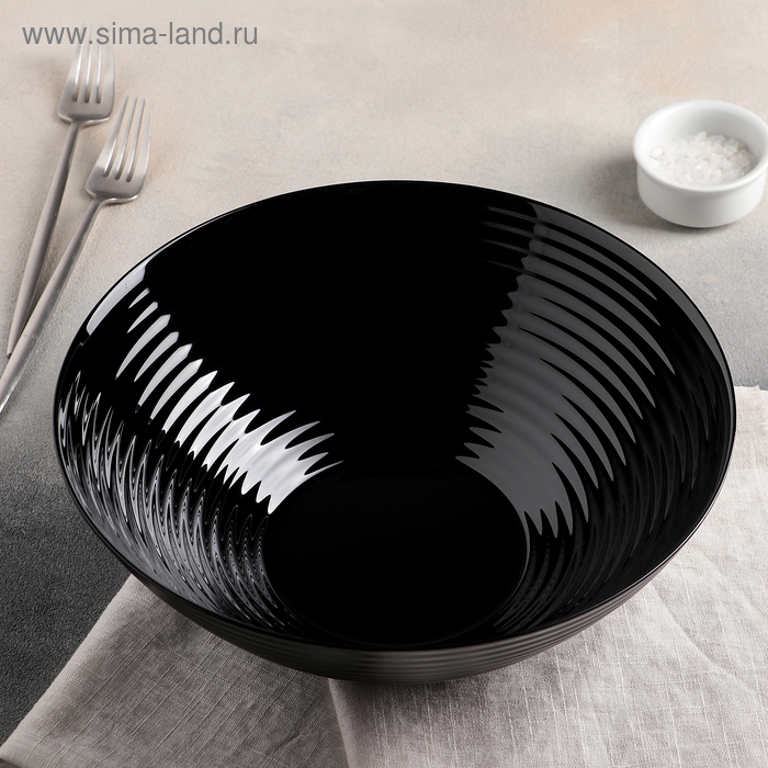 Салатник Harena Black, 3 л, d=27 см
Салатник Harena Black, 3 л, d=27 см