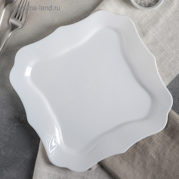 Тарелка обеденная Authentic white, d=26 см
Тарелка обеденная Authentic white, d=26 см