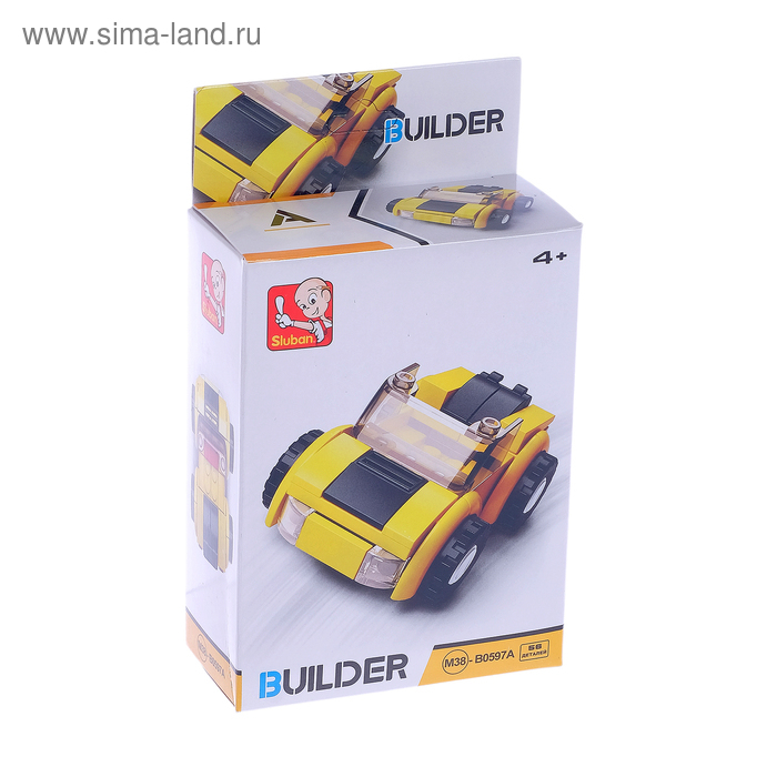 Конструктор «Гонка», 56 деталей
Конструктор «Гонка», 56 деталей