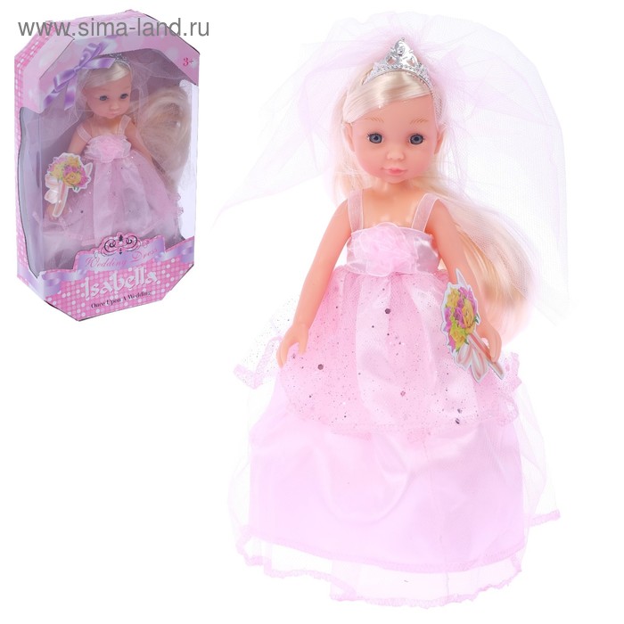Кукла классическая «Изабелла» в свадебном платье, МИКС
Кукла классическая «Изабелла» в свадебном платье, МИКС