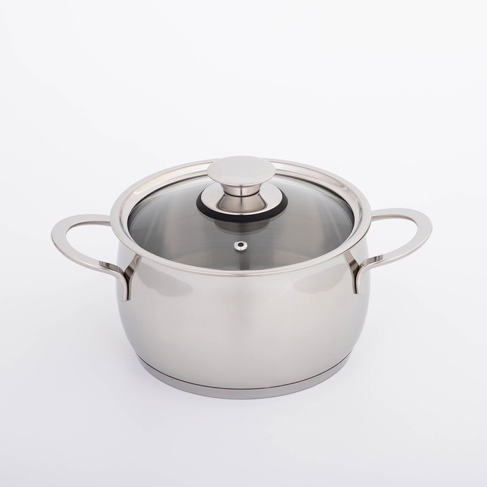 Кастрюля «Магнолия престиж», 2,5 л , капсульное дно, стеклянная крышка
Кастрюля «Магнолия престиж», 2,5 л , капсульное дно, стеклянная крышка