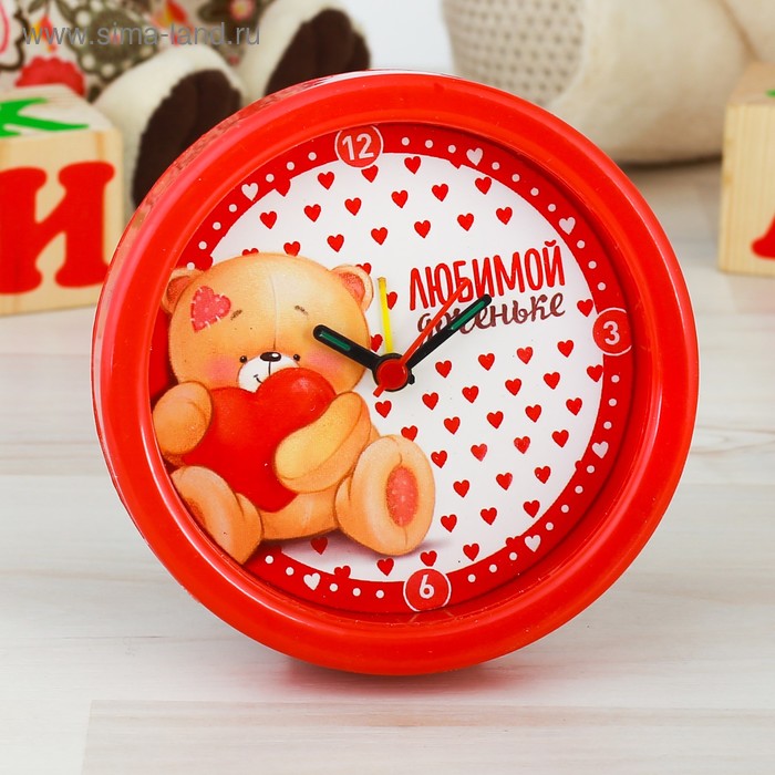 Будильник «Любимой доченьке», 10 см
Будильник «Любимой доченьке», 10 см