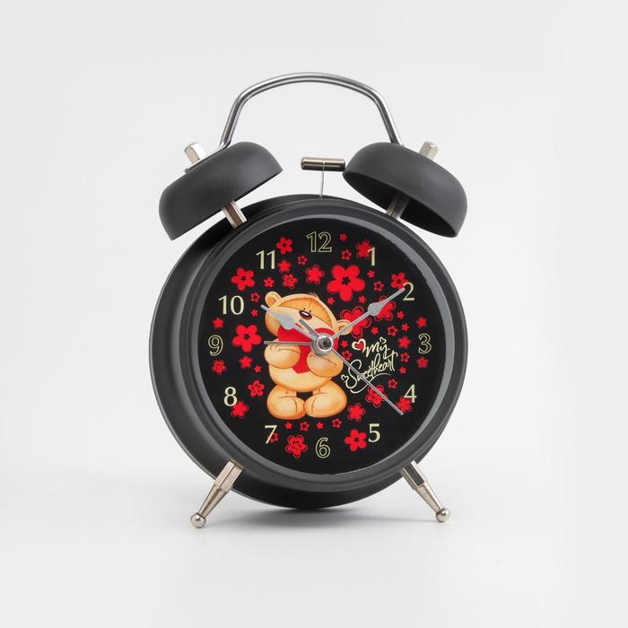 Будильник "I Love you", дискретный ход, d=9 см, 17 х 11 см
Будильник "I Love you", дискретный ход, d=9 см, 17 х 11 см