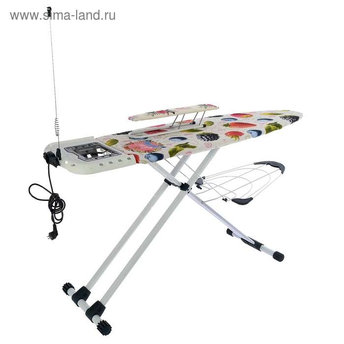 Доска гладильная Nika «Валенсия 1. Ягоды», 123×45 см, регулируемая высота до 100 см 
Доска гладильная Nika «Валенсия 1. Ягоды», 123×45 см, регулируемая высота до 100 см