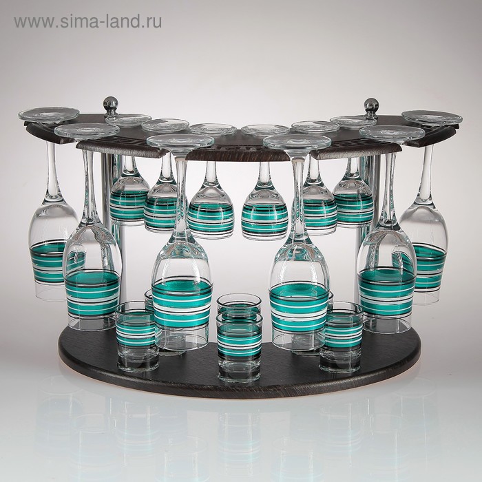 Мини-бар "Бирюза" 18 предметов, художественная роспись 200/55/50 мл
Мини-бар "Бирюза" 18 предметов, художественная роспись 200/55/50 мл