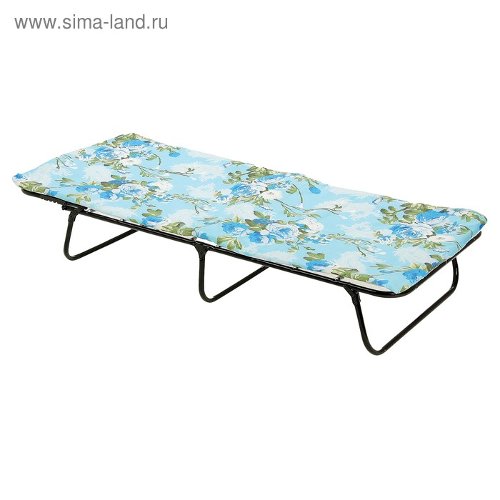 Раскладушка "Совенок М", мягкая, 152 × 61 × 26 см, максимальная нагрузка 60 кг, МИКС