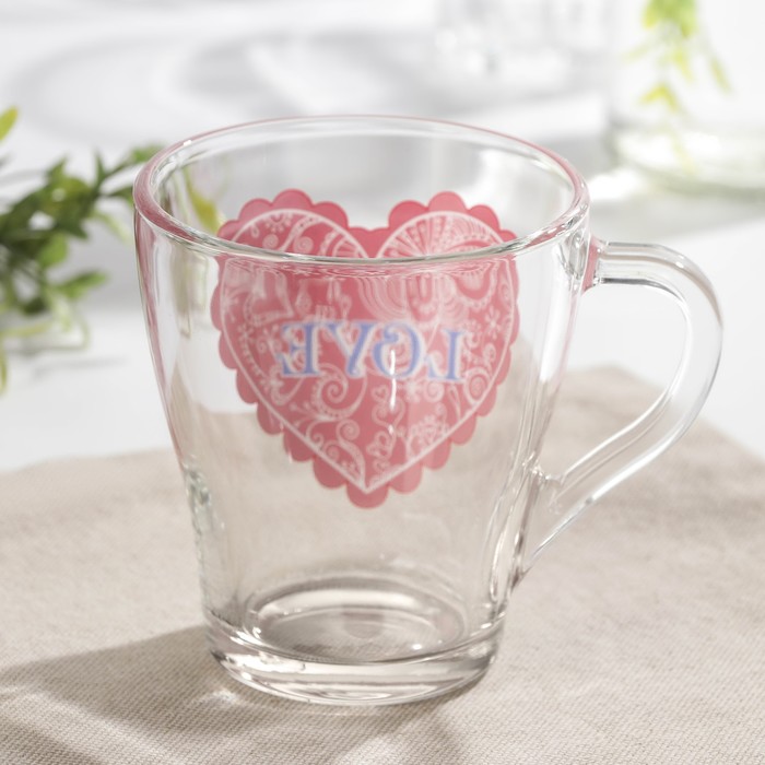Кружка «Валентинки», 250 мл, МИКС
Кружка «Валентинки», 250 мл, МИКС