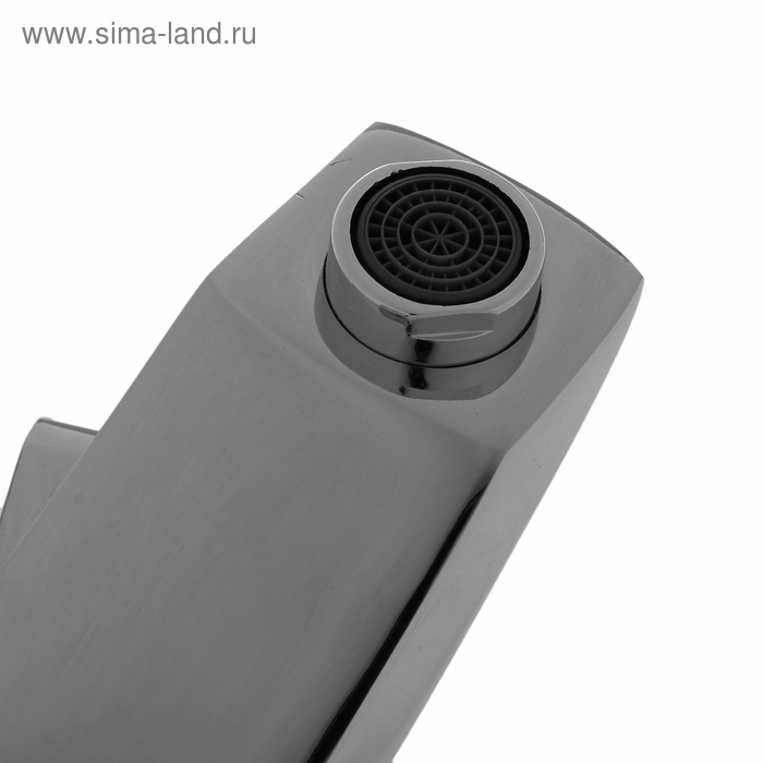 фото Смеситель для раковины accoona a9021, однорычажный, силумин, хром