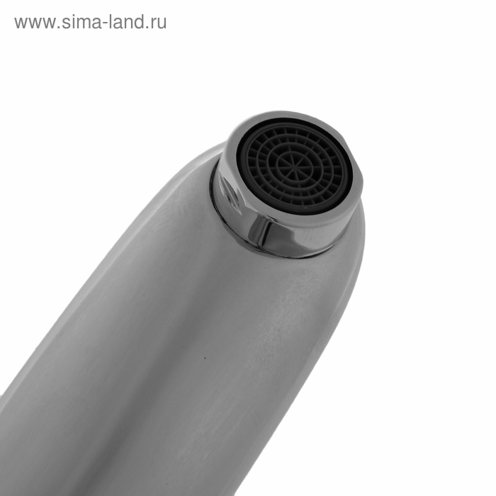 фото Cмеситель для раковины accoona a9669, однорычажный, с гайкой, силумин, хром