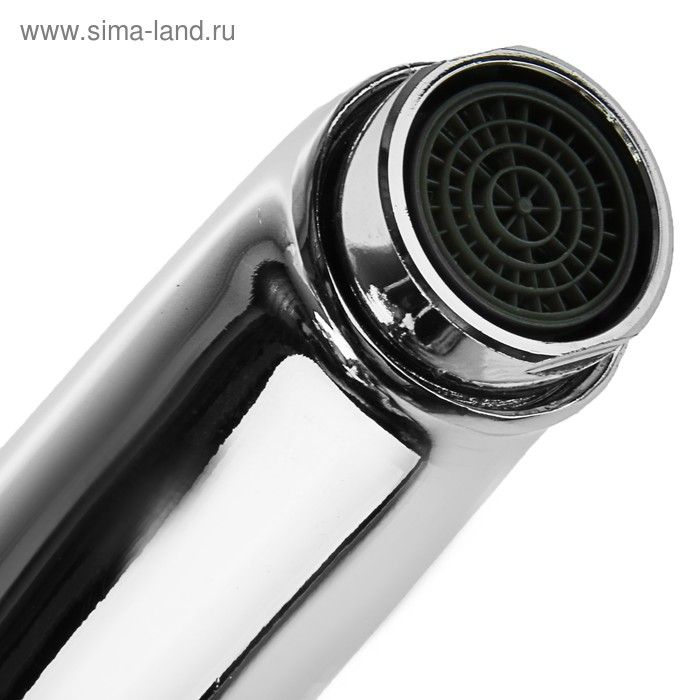 фото Cмеситель для раковины accoona a9670, двухвентильный, латунь, хром