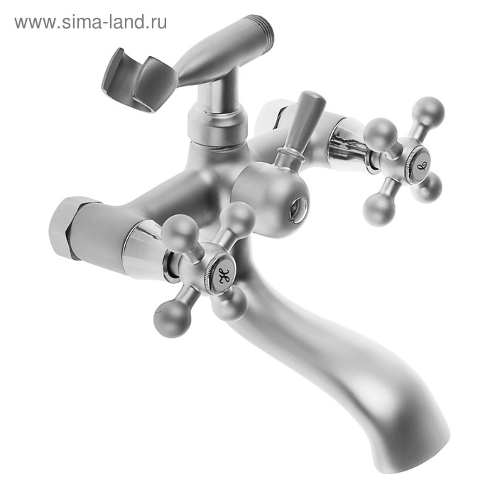 Cмеситель для ванны Accoona A6071U, двухвентильный, короткий излив, латунь, матовый
Cмеситель для ванны Accoona A6071U, двухвентильный, короткий излив, латунь, матовый