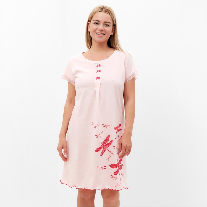 Ночная сорочка женская, цвет МИКС, размер 54
Ночная сорочка женская, цвет МИКС, размер 54