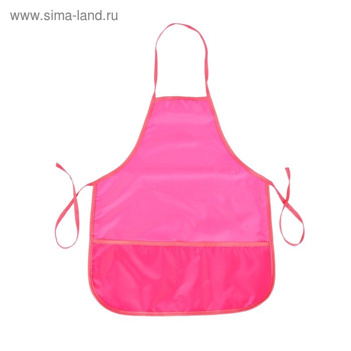 Фартук для труда, 485 х 395 мм, рост 116-152, Calligrata, ФТ-S "Стандарт" розовый