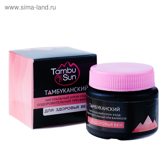 Крем Тамбу-Сан Для здоровья вен, 50 мл
Крем Тамбу-Сан Для здоровья вен, 50 мл