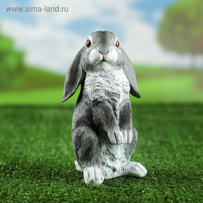 Садовая фигура "Зайчик на задних лапках" серый 21 см
Садовая фигура "Зайчик на задних лапках" серый 21 см