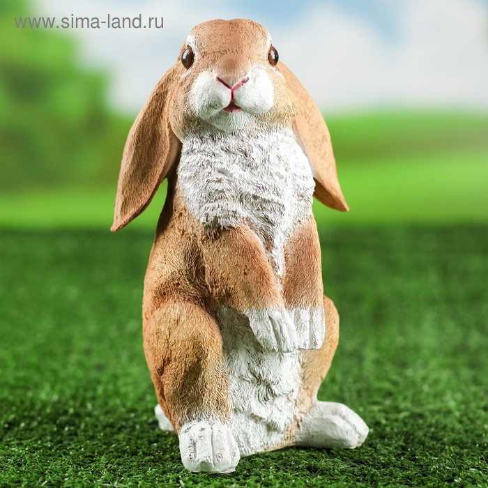 Садовая фигура "Зайчик на задних лапках", коричневая, 12 х 12 х 22 см
Садовая фигура "Зайчик на задних лапках", коричневая, 12 х 12 х 22 см