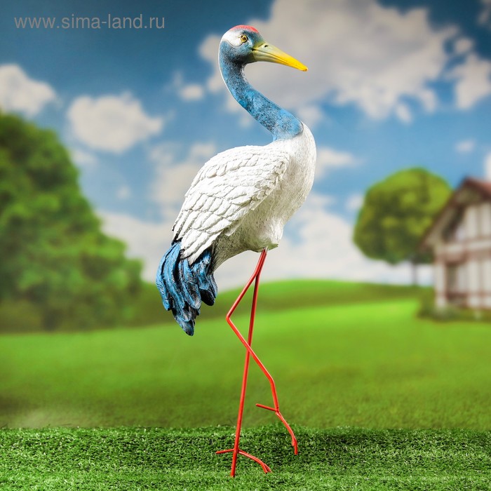 Садовая фигура "Журавль", полистоун, 35х15х70 см, авторская работа
Садовая фигура "Журавль", полистоун, 35х15х70 см, авторская работа