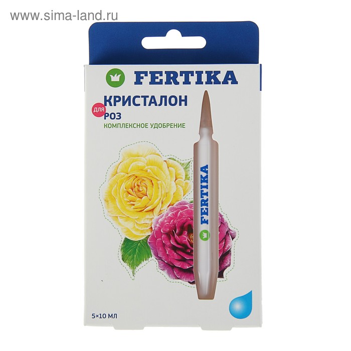 Удобрение минеральное "Фертика", Кристалон для Роз, 5 шт. по 10 мл
Удобрение минеральное "Фертика", Кристалон для Роз, 5 шт. по 10 мл
